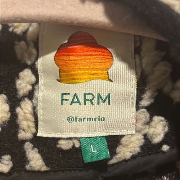 FARM RIO midnight leopard cardigan jacket - Picture 2 of 7